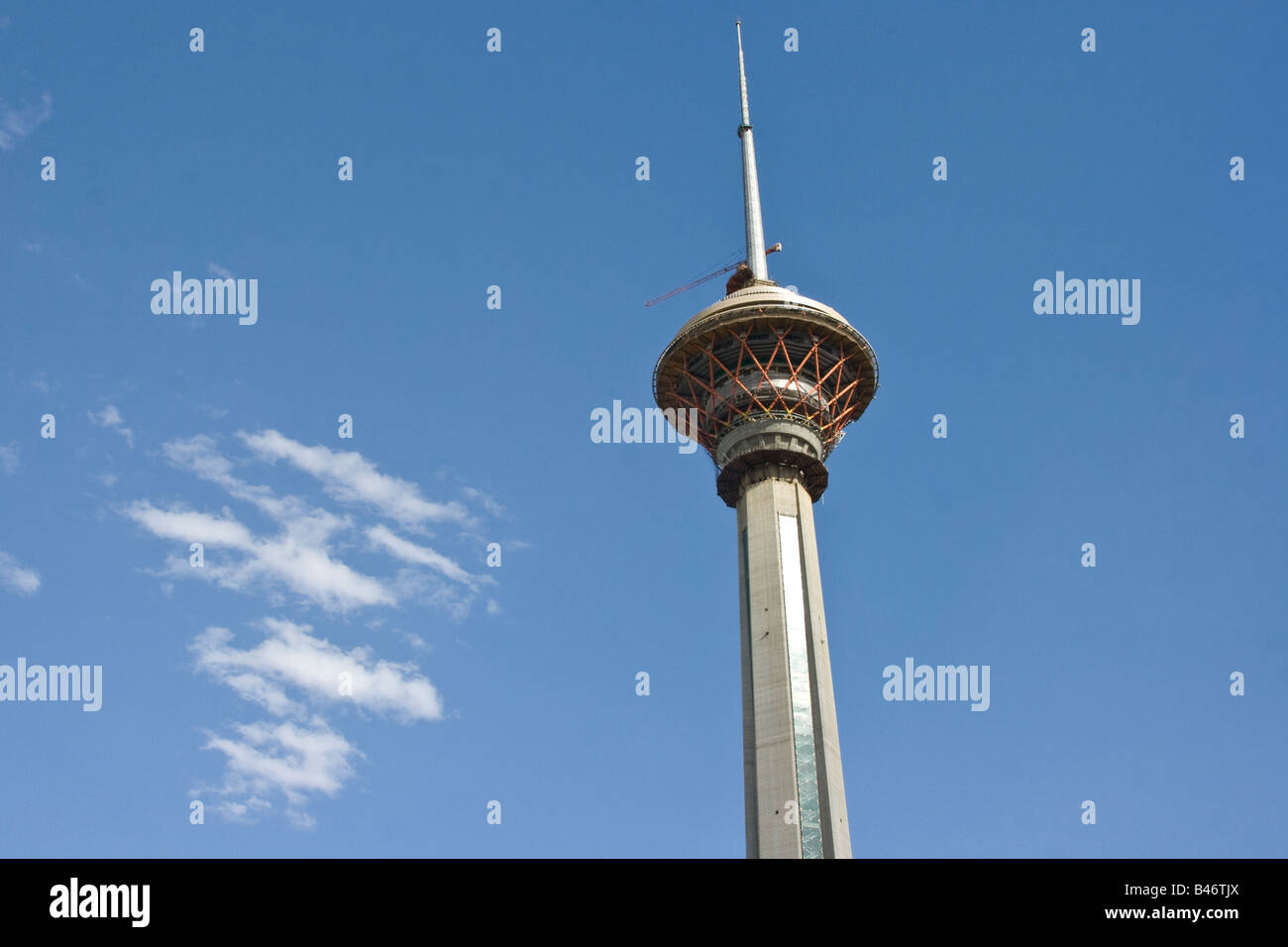Burj e Milad a Teheran in Iran Foto Stock