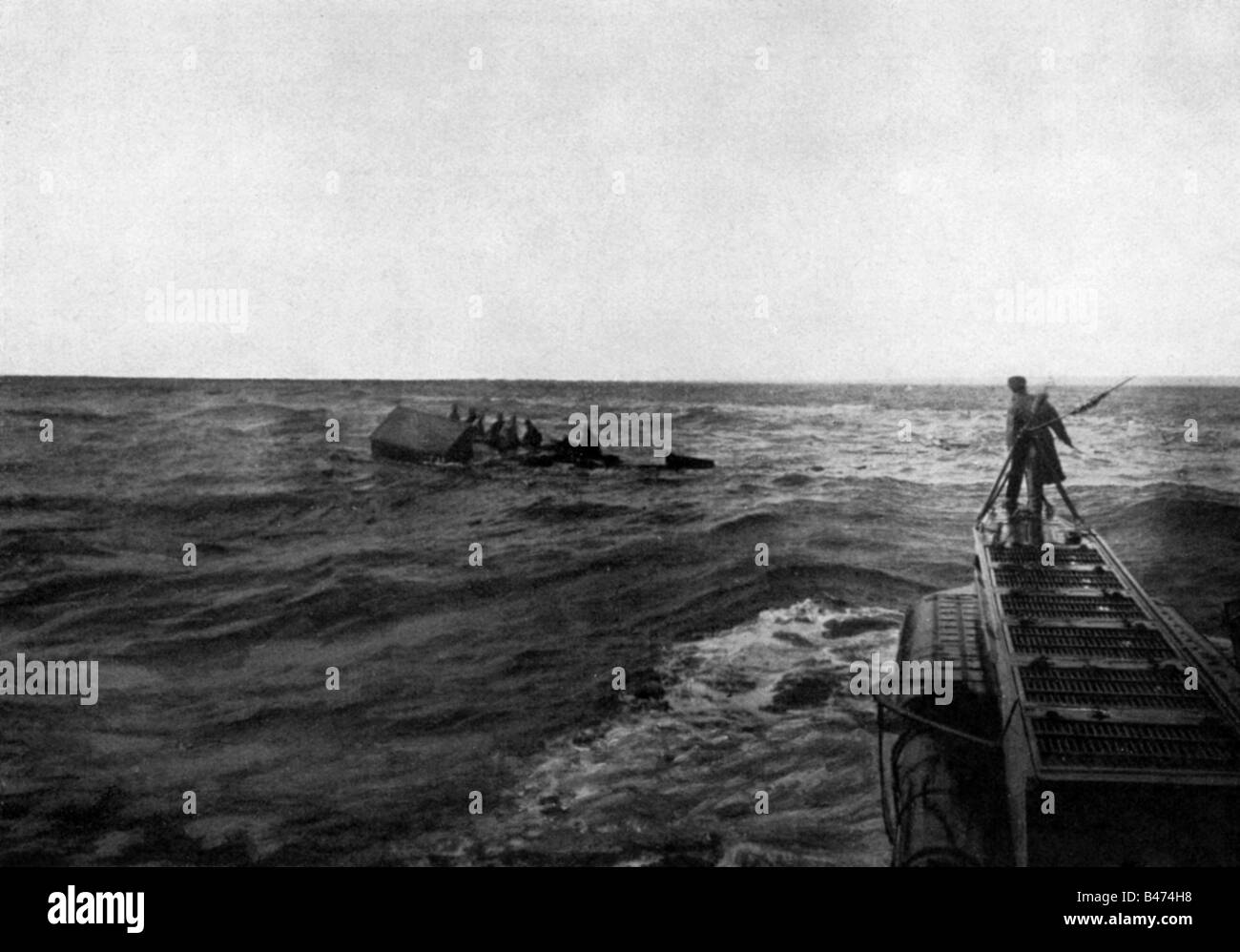 Eventi, prima guerra mondiale / prima guerra mondiale, guerra navale, battaglia di Jutland 31.5.1916 - 1.6.1916, Foto Stock