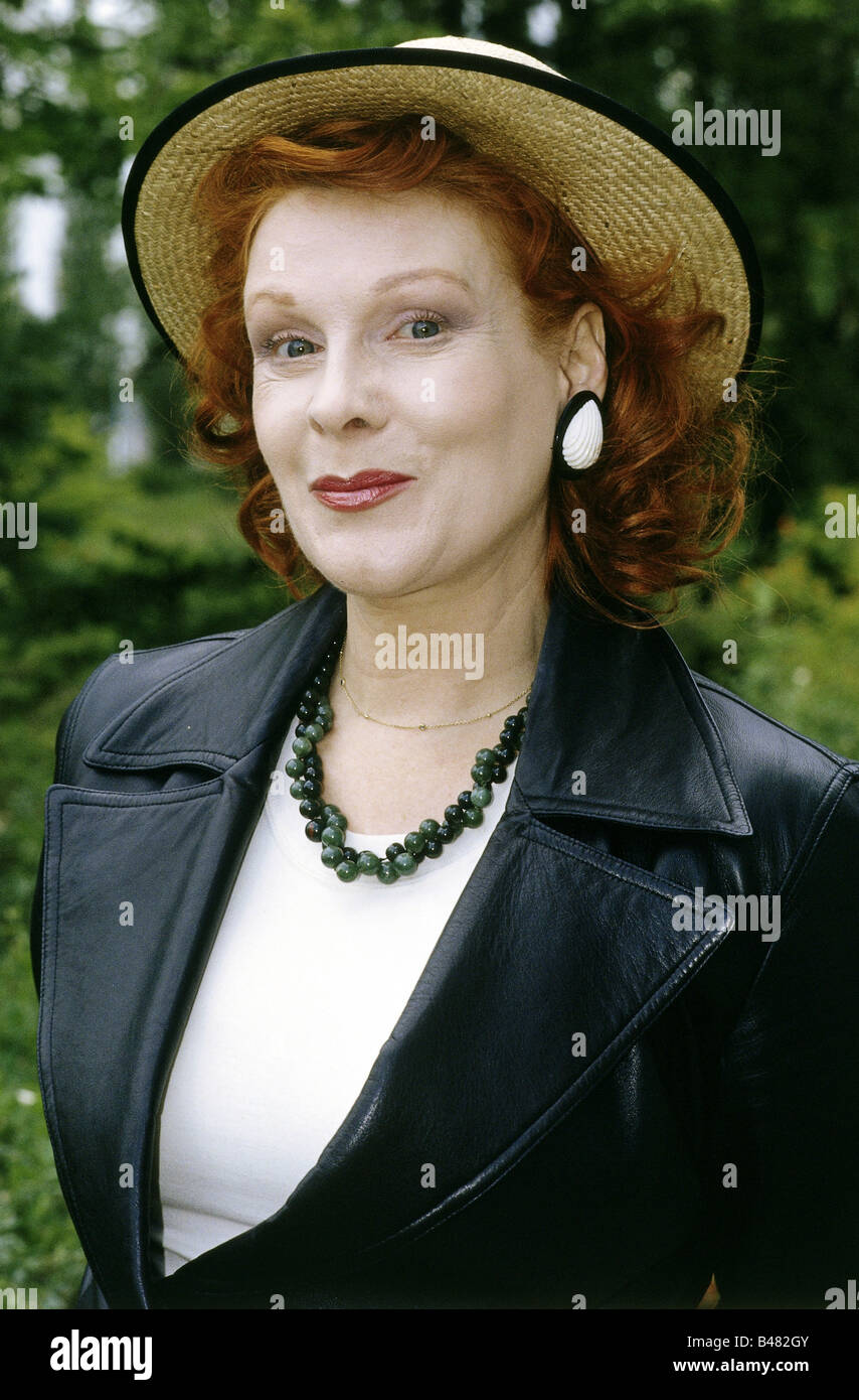 Volkmann, Elisabeth, 16.3.1936 - 25. / 27.7.2006, attrice tedesca, portrait, , Foto Stock