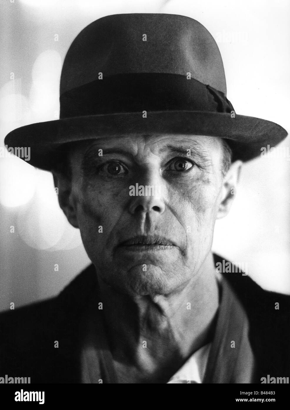 Beuys, Joseph, 12.5.1921 - 23.1.1986, artista tedesco, ritratto, 1984, Foto Stock
