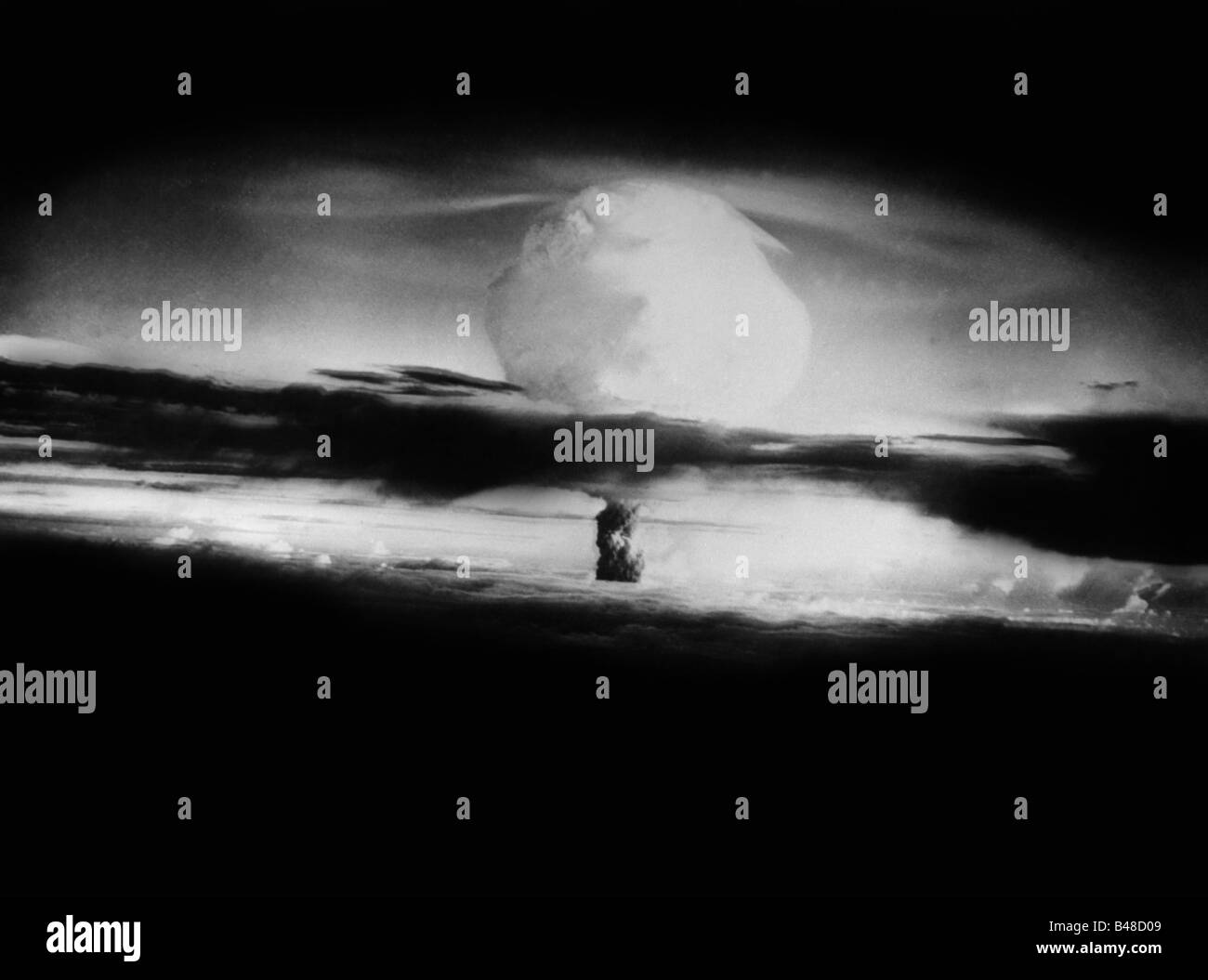 Militare, USA, arma nucleare, 'Ivy Mike', primo test di una bomba da fusione, Enewetak, 1.11.1952, Foto Stock