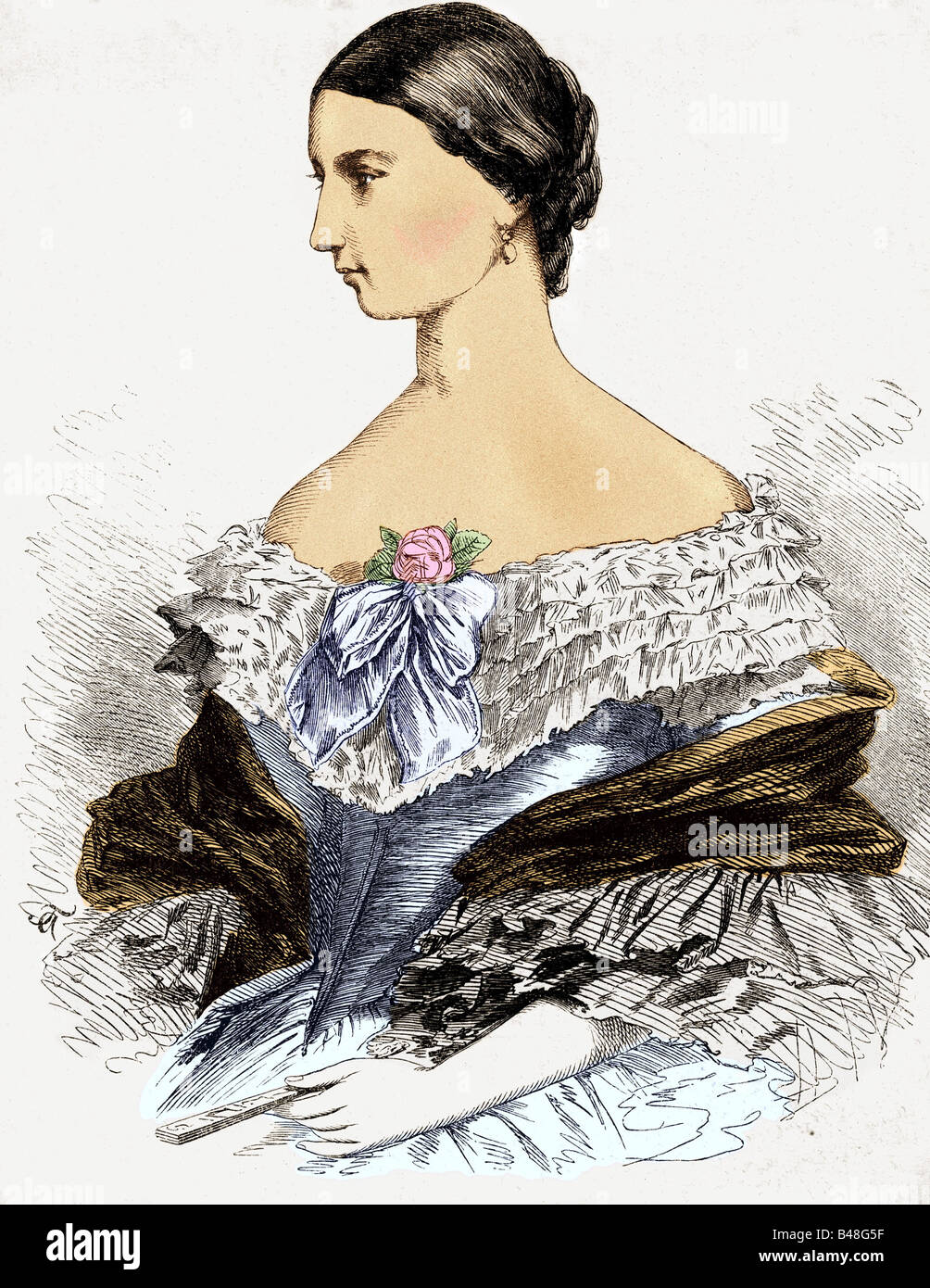 Maria Anna, 21.7.1843 - 5.2.1884, Principessa Consort , Foto Stock