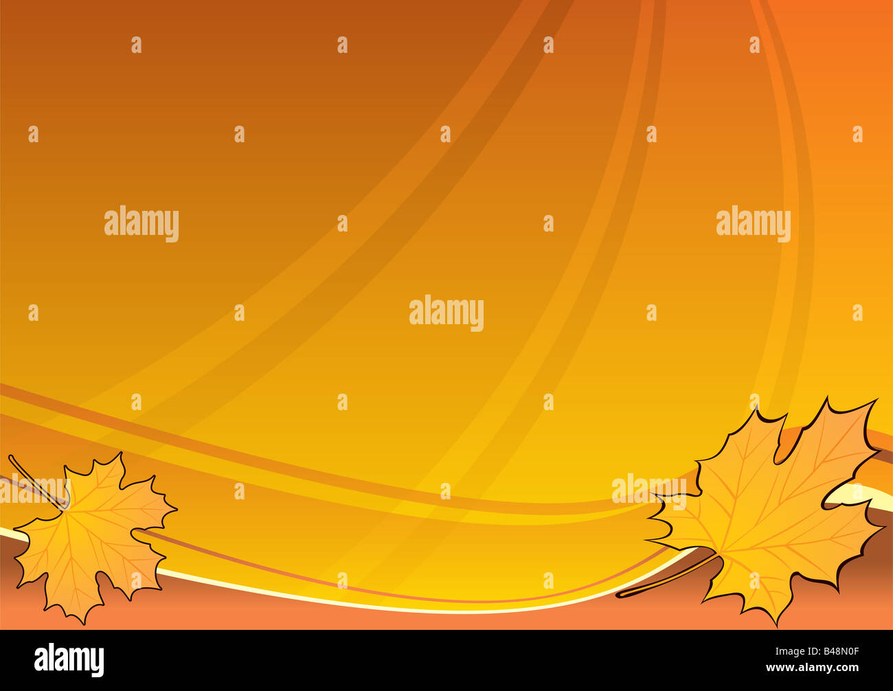 Sfondo di autunno Foto Stock