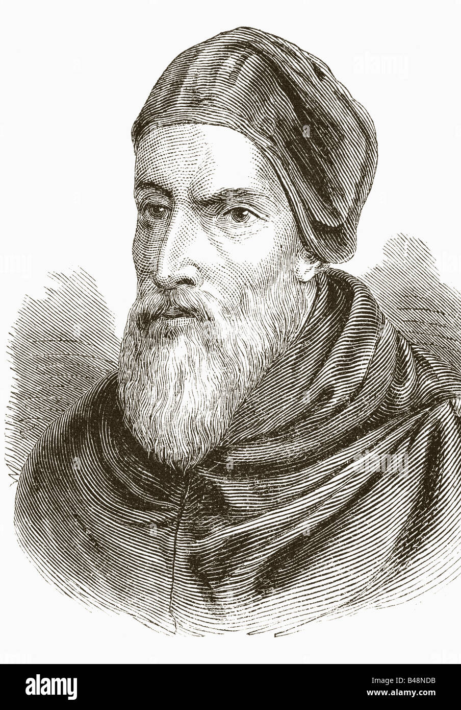 Papa Clemente VII, nato Giulio di Giuliano de Medici, 1478 - 1534. Foto Stock