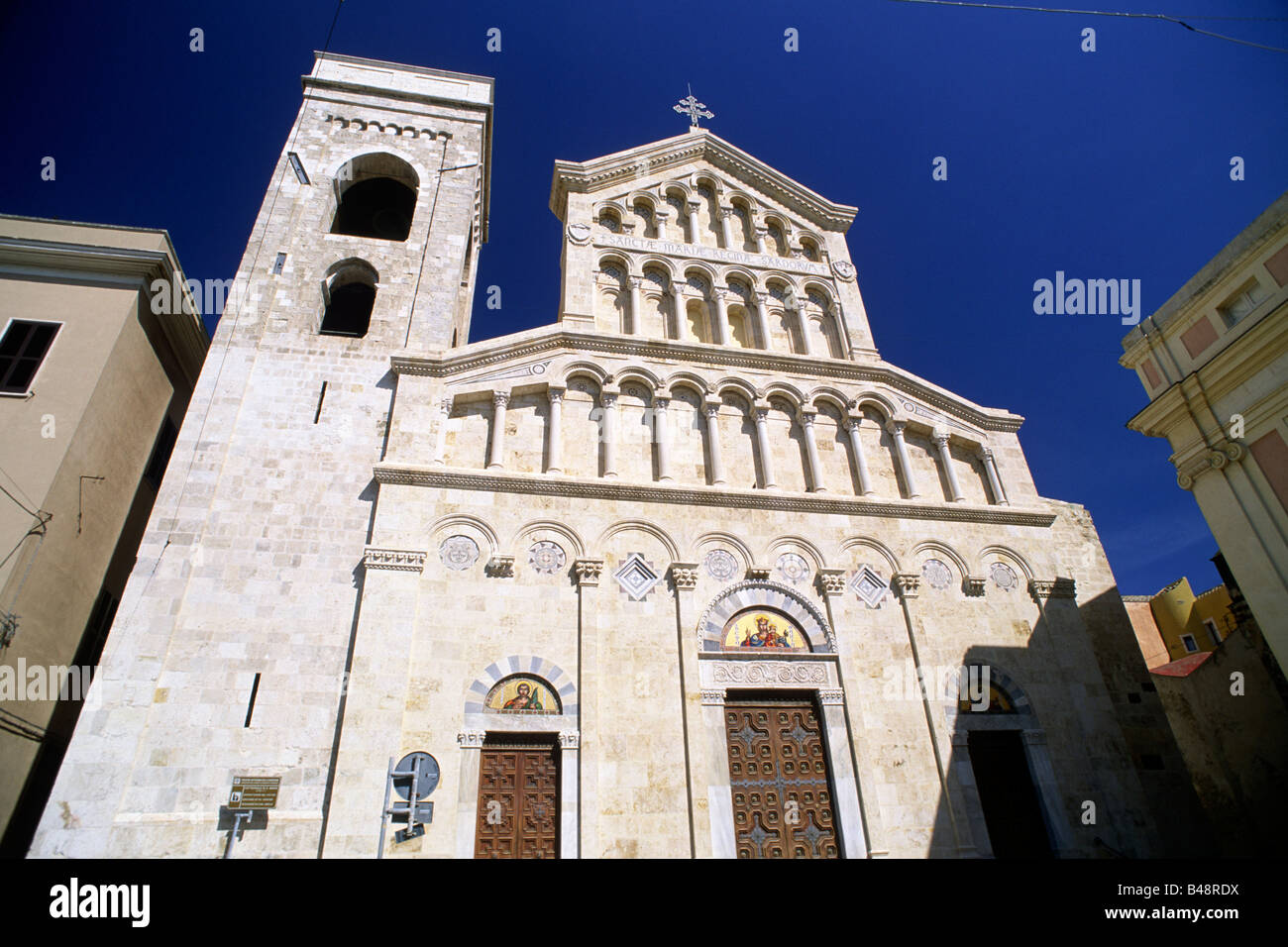 Italia, Sardegna, Cagliari, cattedrale di Santa Maria di Castello Foto Stock