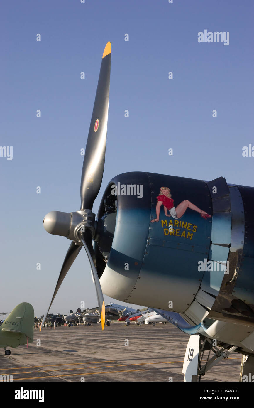 Possibilità Vought F4U Corsair Fighter Foto Stock