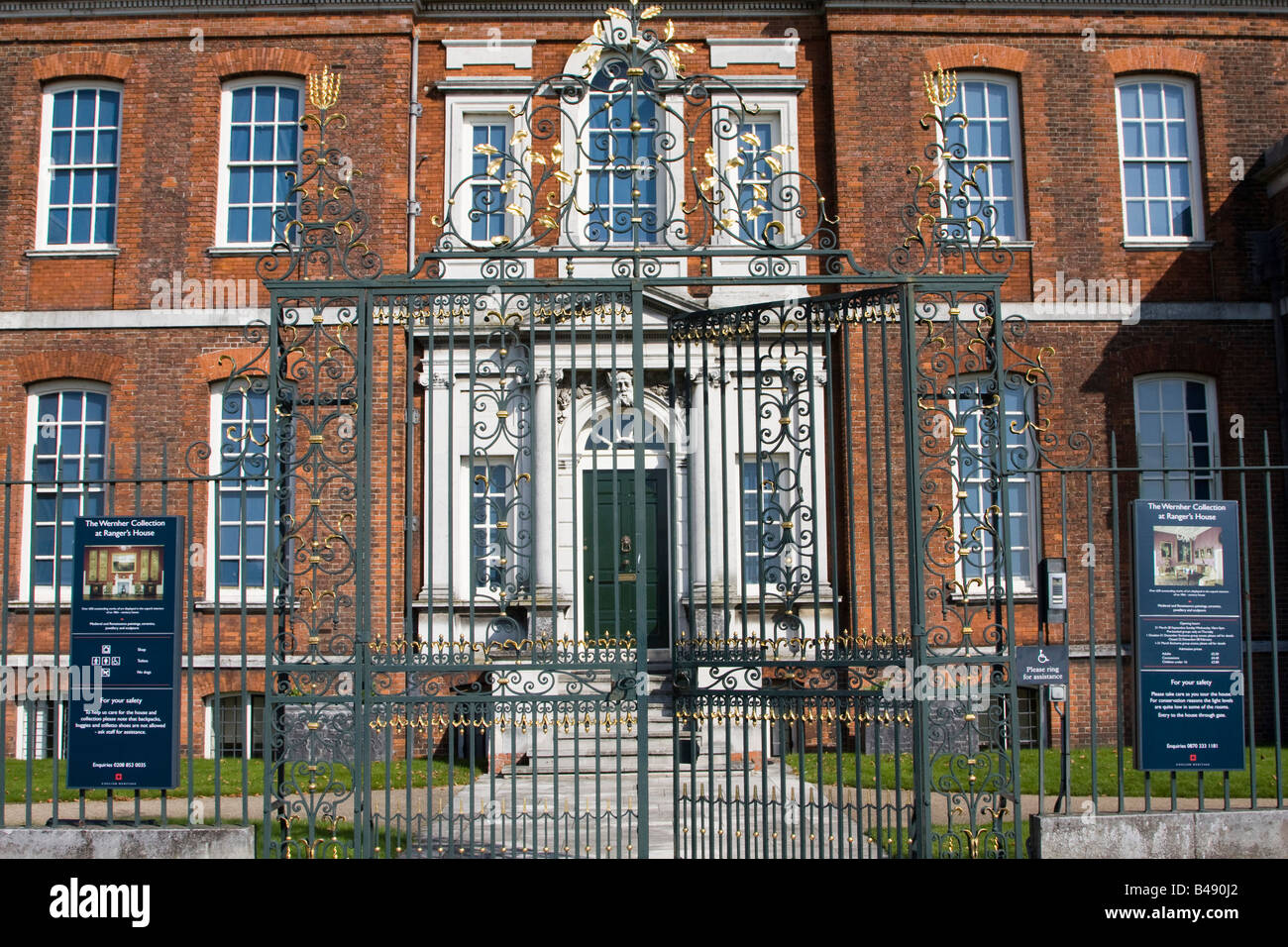 Rangers house attrazione greenwich Londra Inghilterra Regno unito Gb Foto Stock