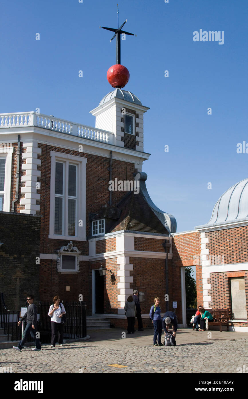 Osservatorio Reale di Greenwich Londra Inghilterra Regno unito Gb Foto Stock