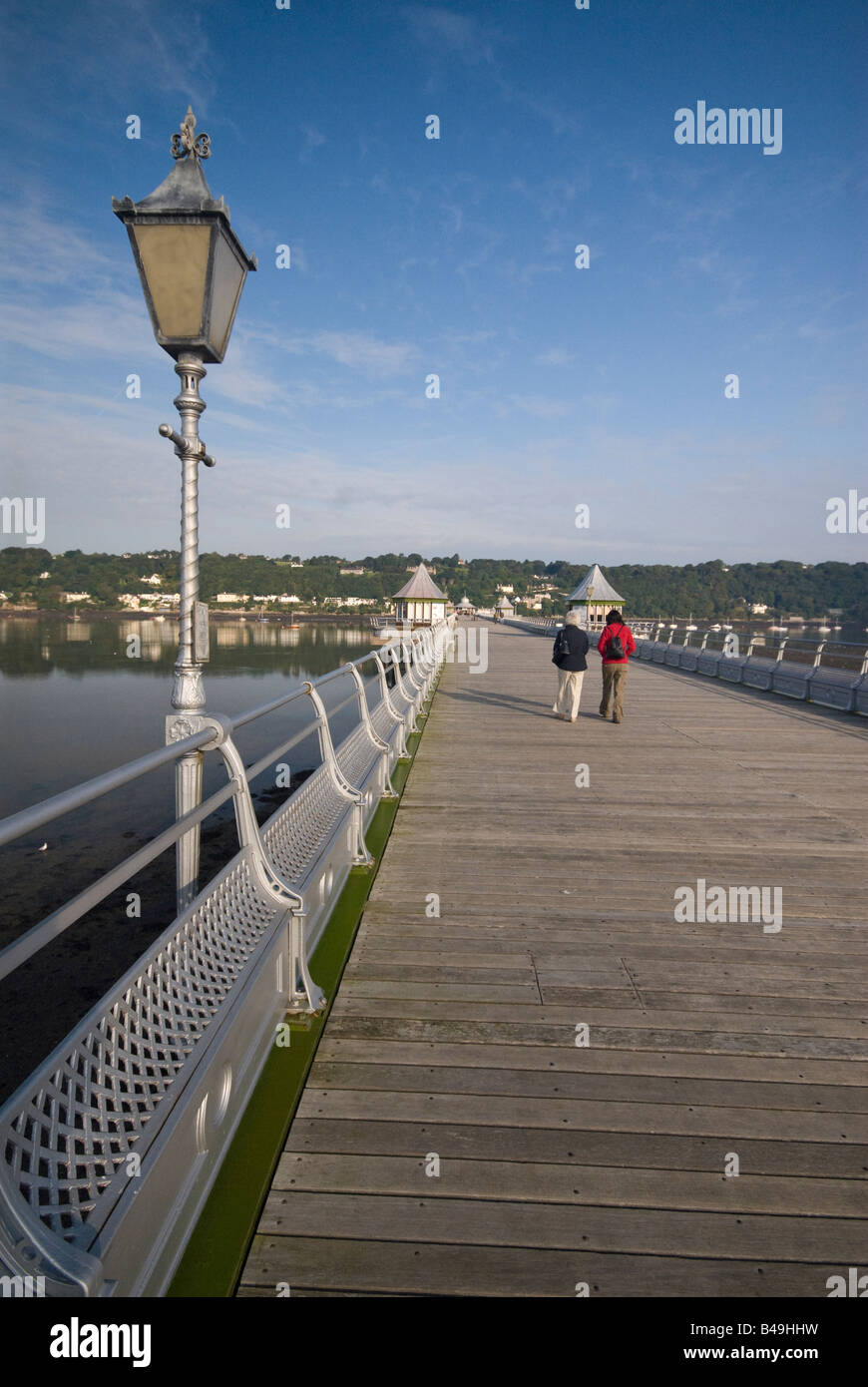 Garth Pier Bangor Foto Stock