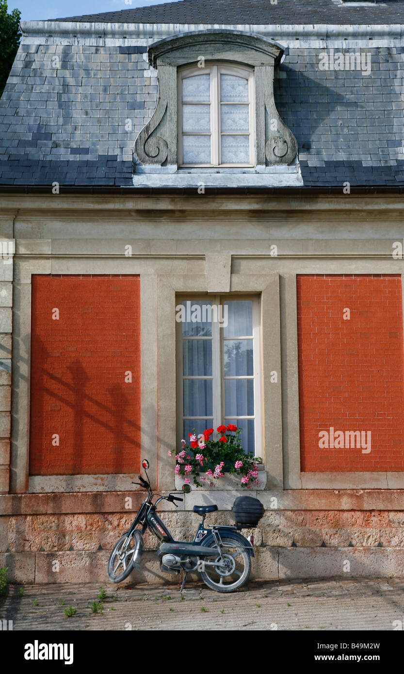 In visita a un amico - ancor meglio se egli/lei vive a Versailles Foto Stock