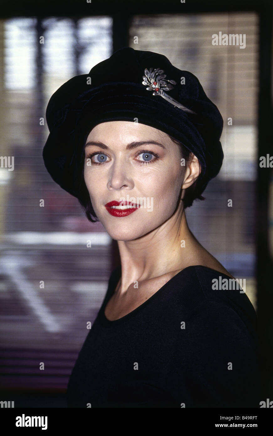 Kruse, Anja, * 5.8.1957, attrice tedesca, ritratto, prima film televisivo 'Die Abenteuer von Rio Verde', Monaco di Baviera, 19.1.1993, , Foto Stock