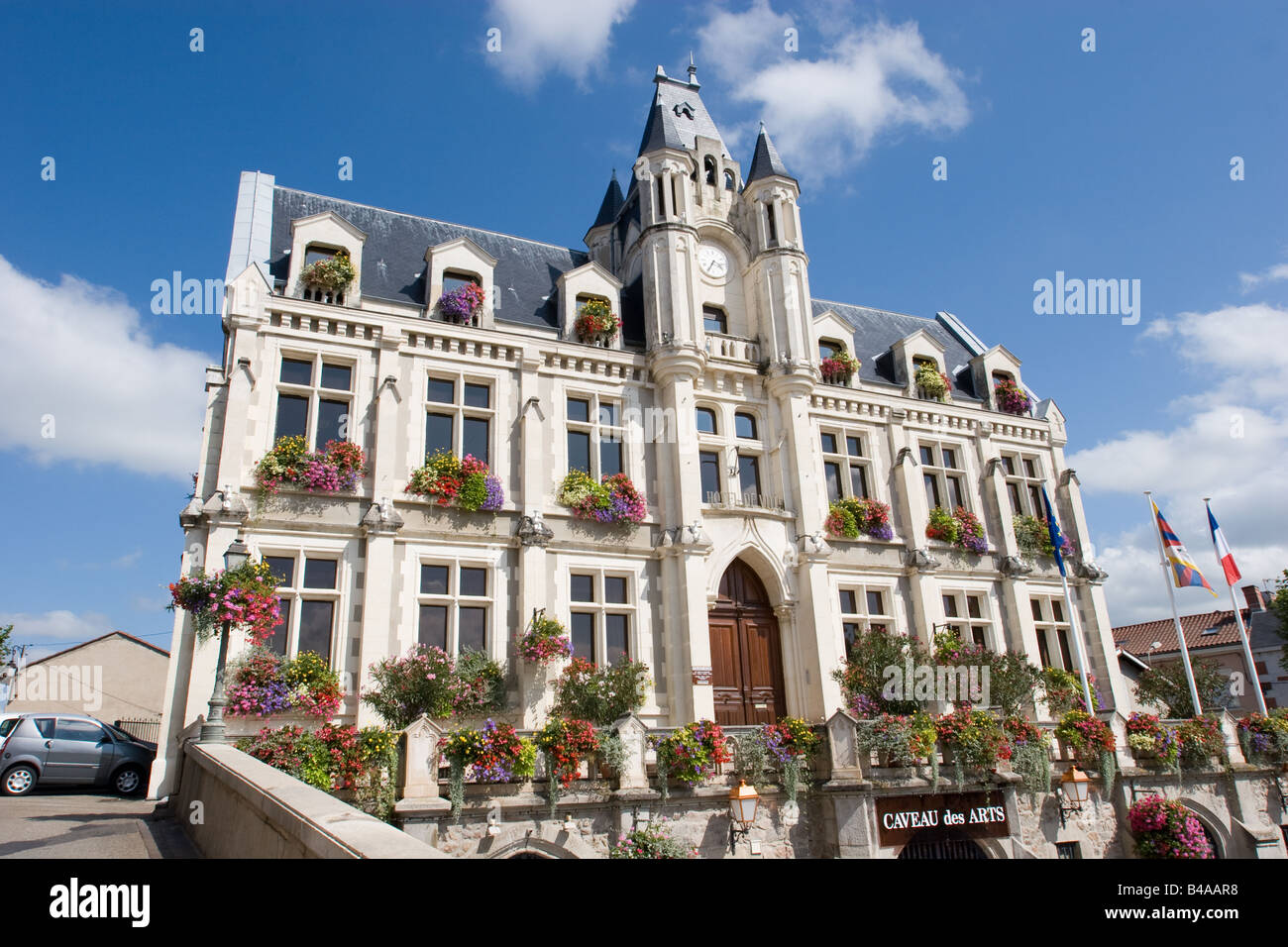 Municipio di Mairie di Saint Galmier regione della Loira di Francia Foto Stock