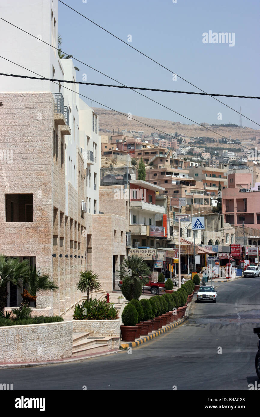 Wadi Musa, Giordania Foto Stock