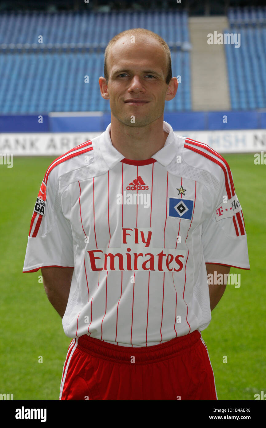 JAROLIM, David, * 17.5.1979, atleta ceco (calcio), a metà lunghezza, giocatore del Hamburg Sports Club (HSV), stagione 2007 / 2008, Foto Stock