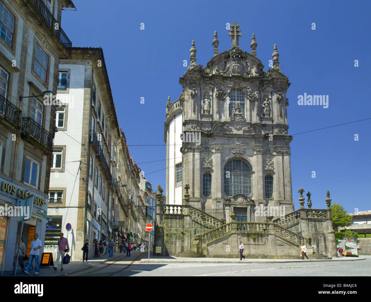 Igreja dos Clerigos Chiesa, Oporto Foto Stock