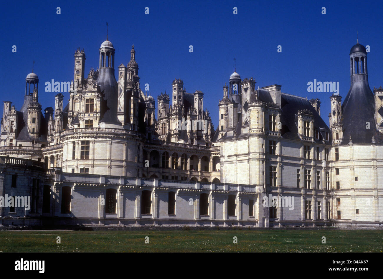 Castello di Chambord in parigi francia Foto Stock