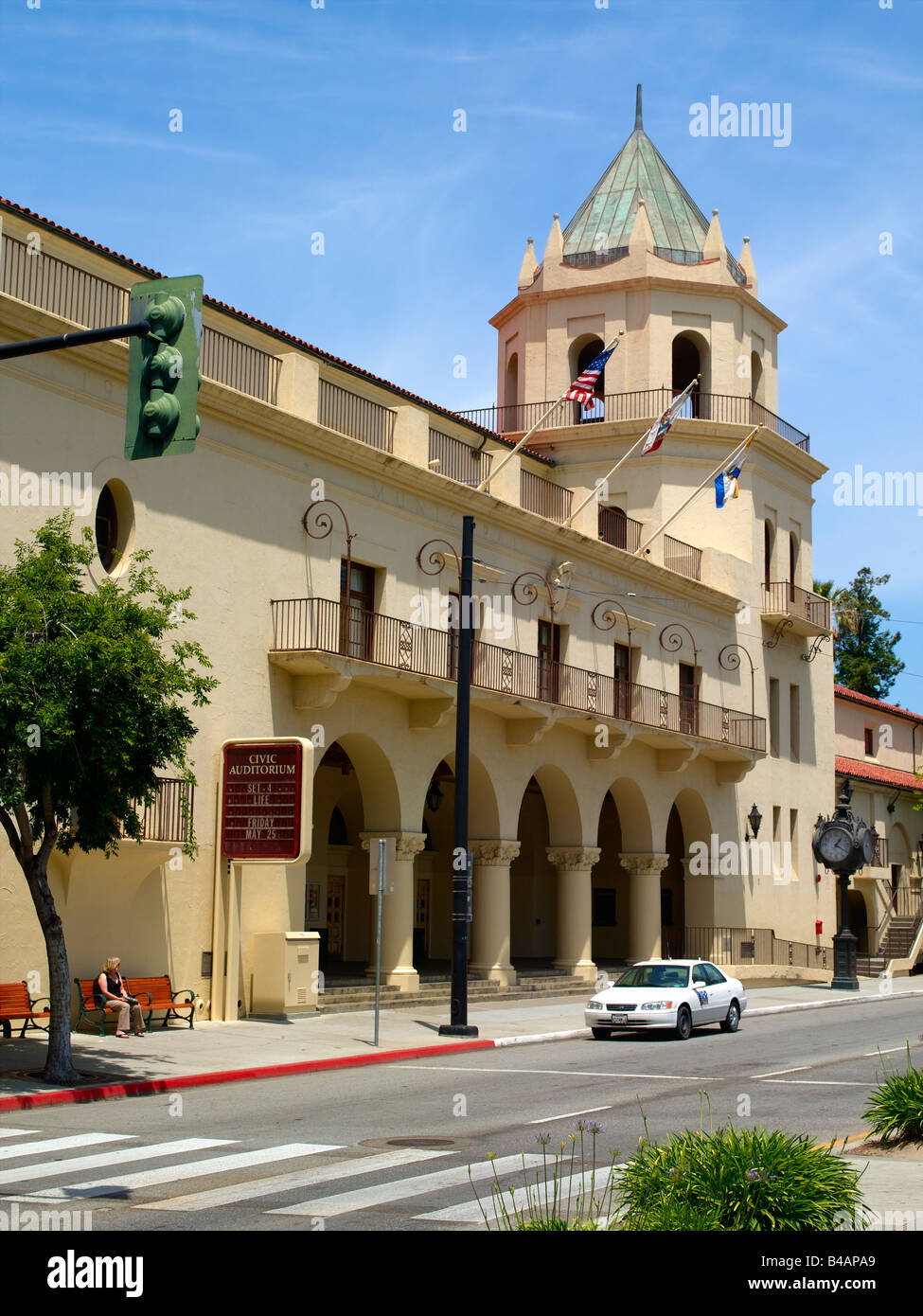 Civic Auditorium, San Jose Foto Stock