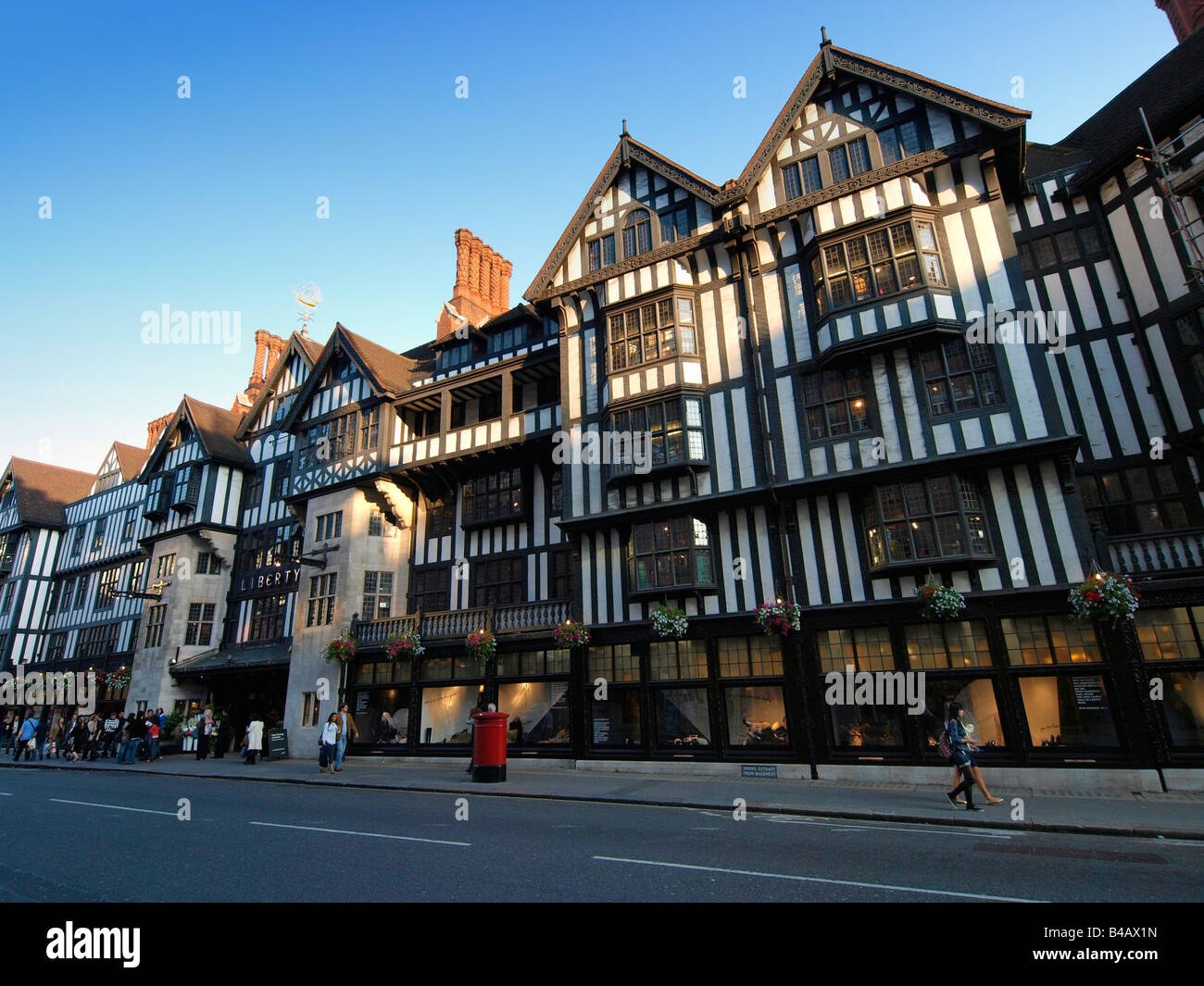 Liberty department store Great Marlborough Street London REGNO UNITO Foto Stock