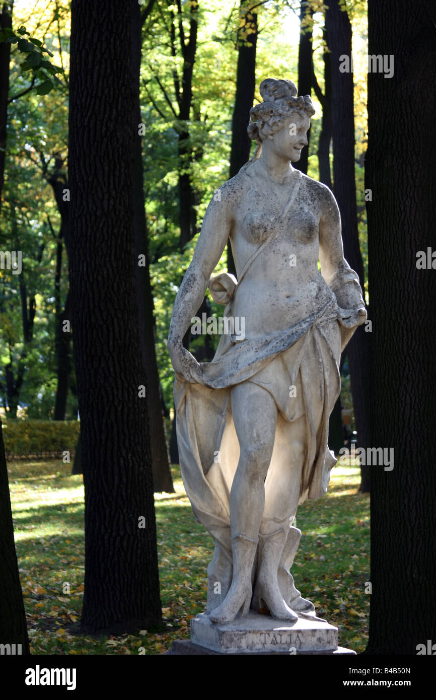 Il giardino estivo, San Pietroburgo, Russia Foto Stock