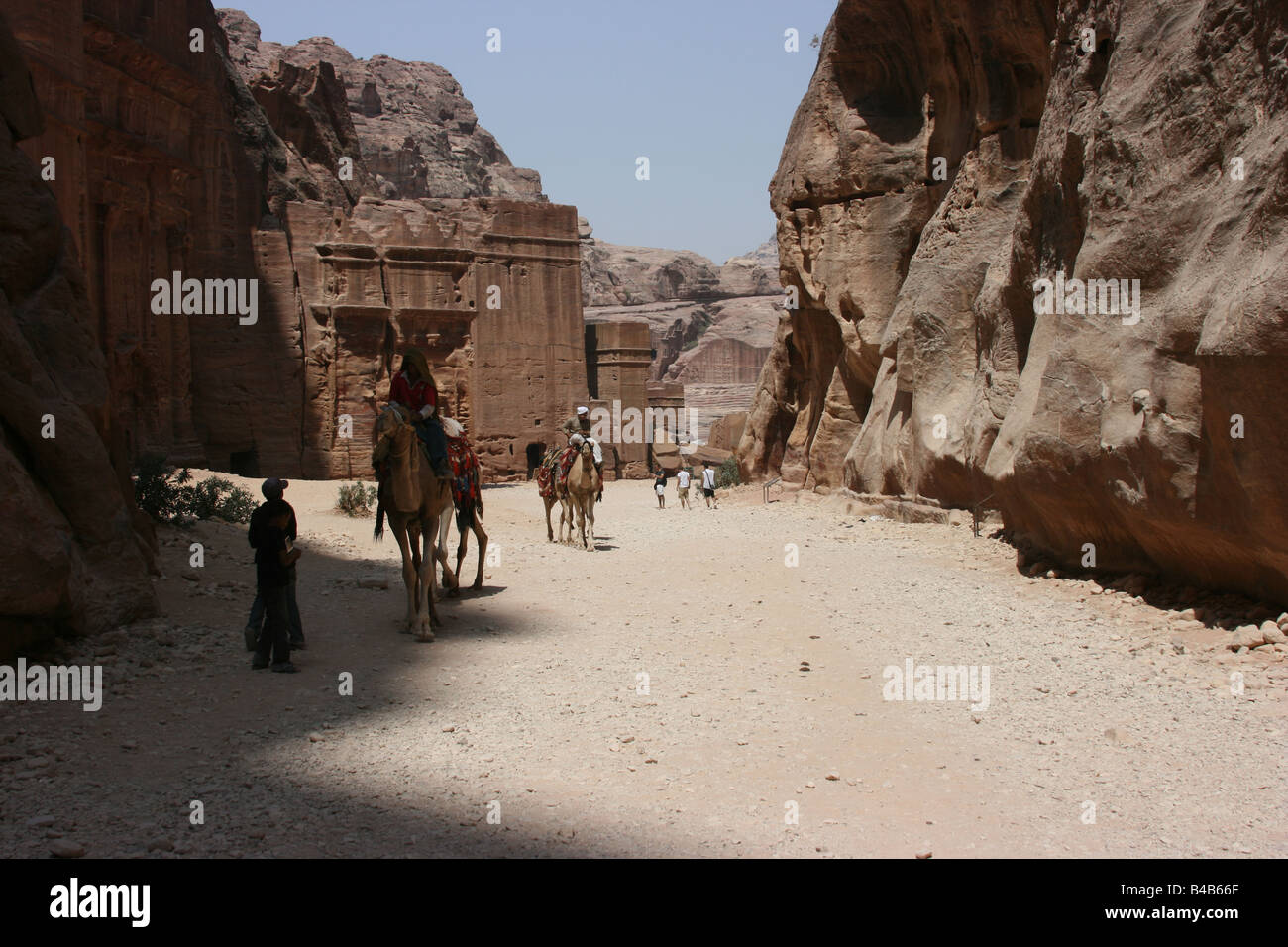 Petra, Giordania Foto Stock