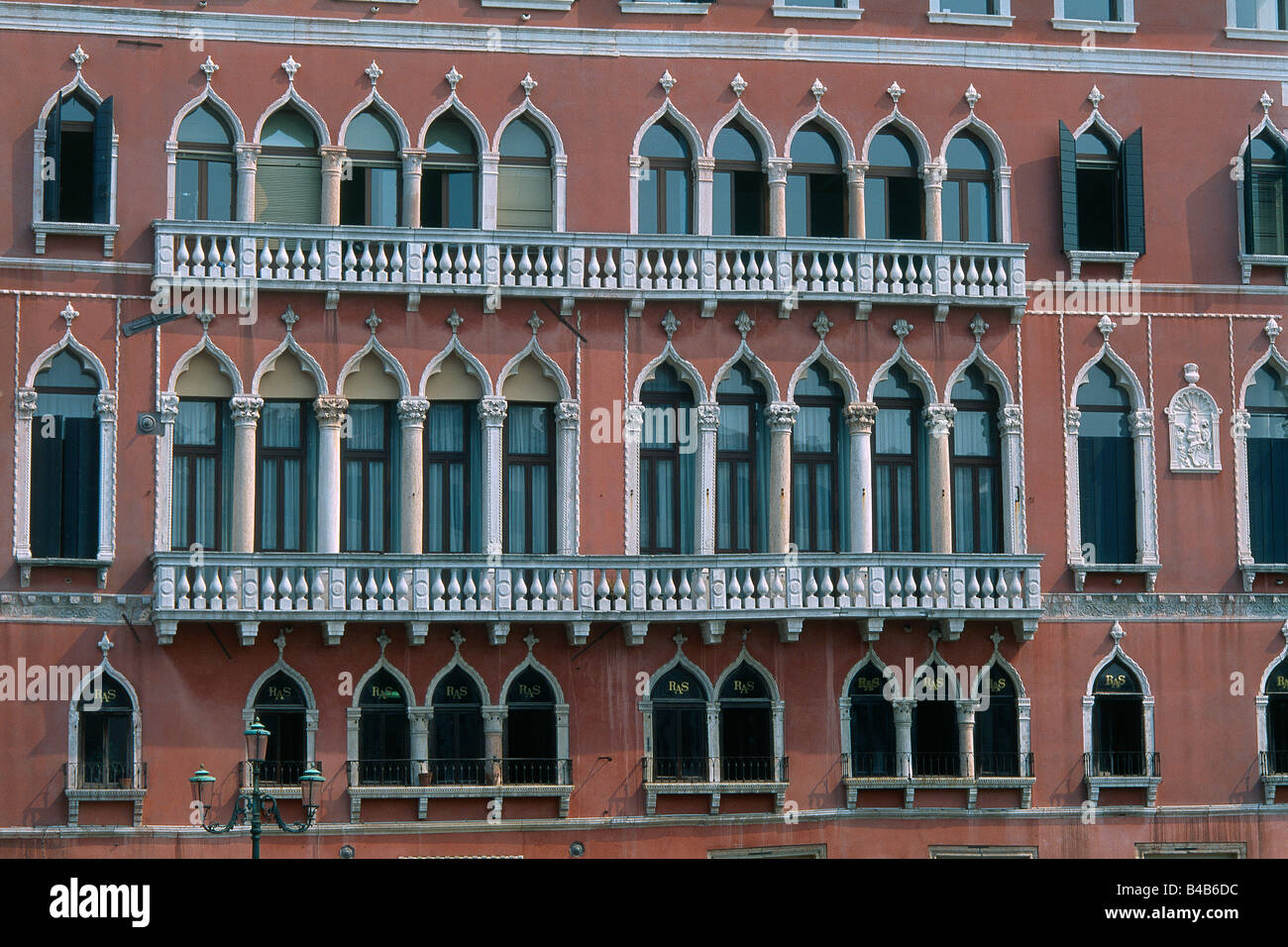 Italia Venezia architettura veneta del design esterno Foto Stock