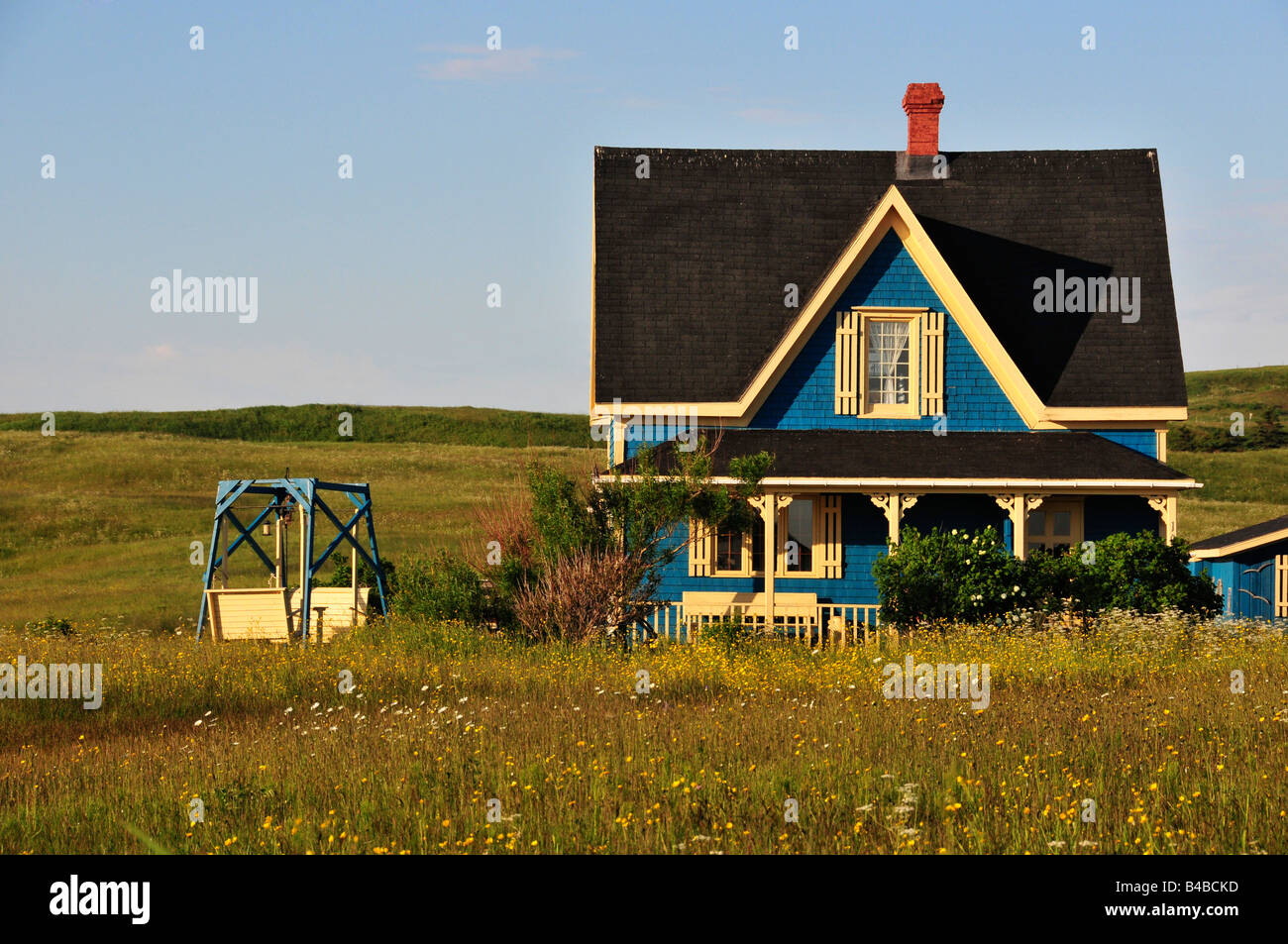Casa di le Havre aux Maisons Iles de la Madeleine Foto Stock