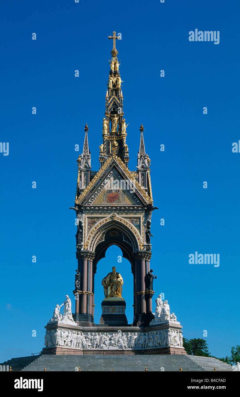 Gran Bretagna - Londra - Distretto di Kensington - Albert Memorial Foto Stock