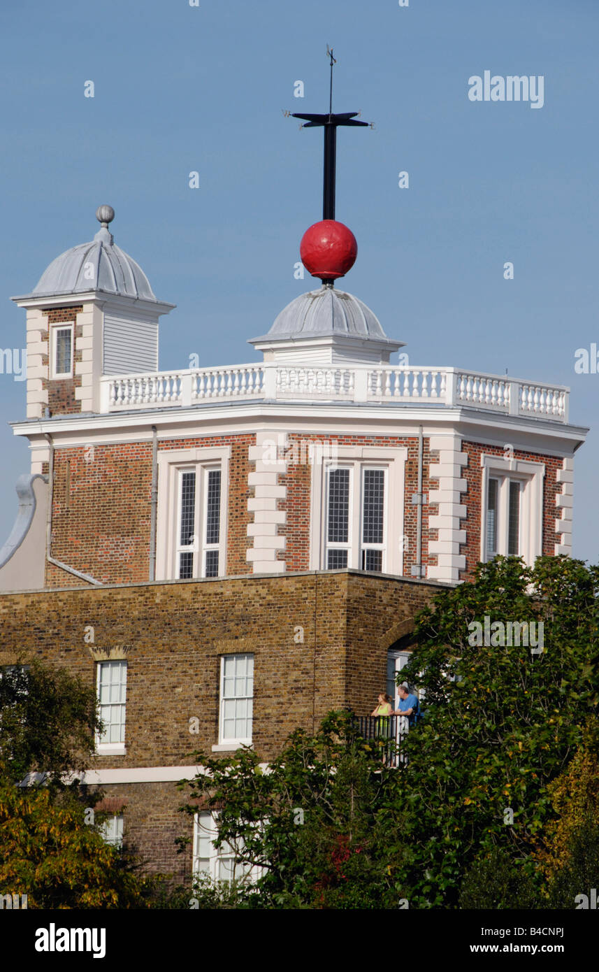 Osservatorio Reale di Greenwich Londra Inghilterra Foto Stock
