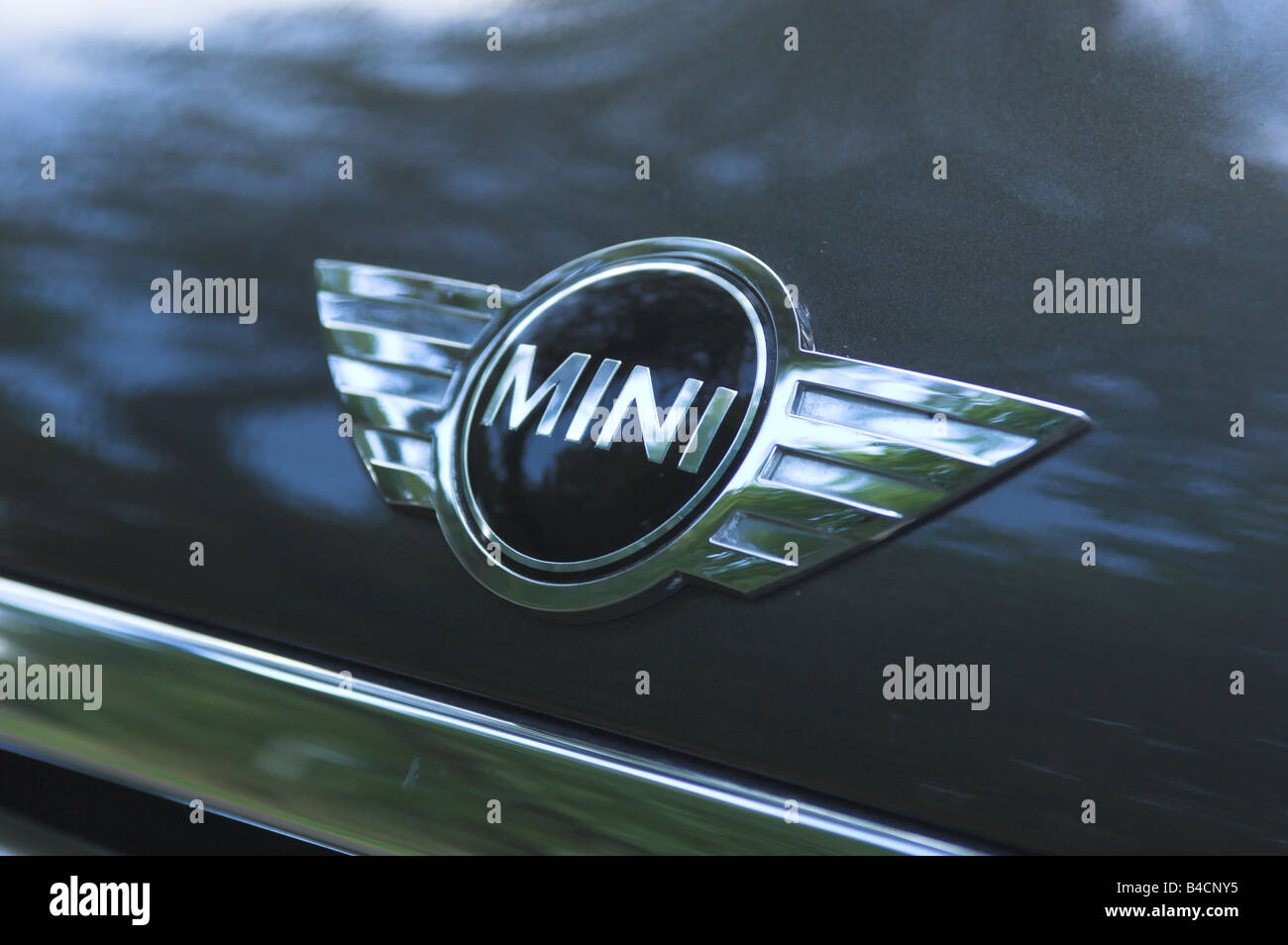 Mini Badge Foto Stock