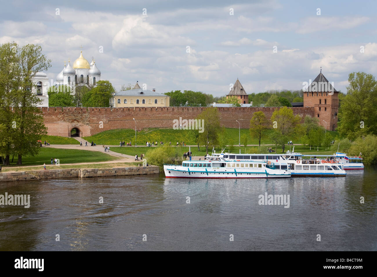 Veliky Novgorod la Cattedrale di St Saint Sophia Foto Stock Veliky Novgorod la Cattedrale di St Saint Sophia Foto Stock