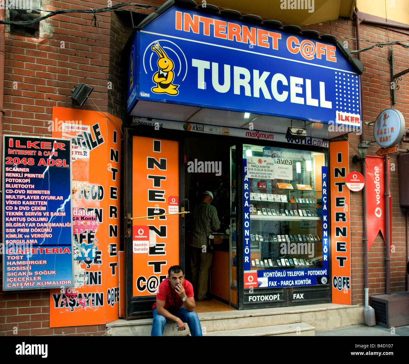 Istanbul Turchia Turkcell musulmano islamitic bel viaggio Travel Tourist turismo vacanza stile di vita Foto Stock