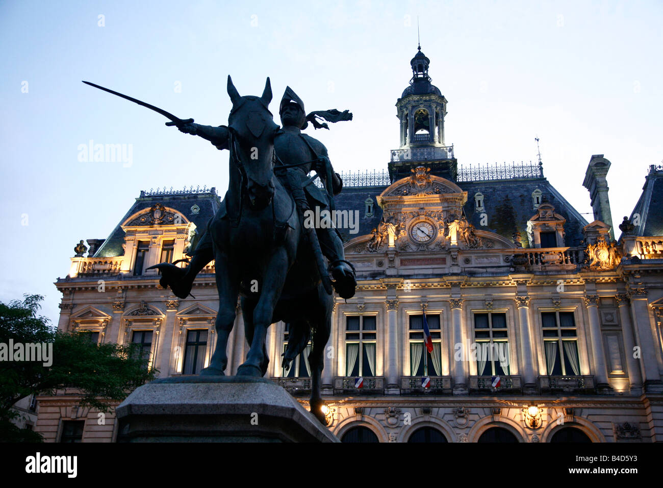 Luglio 2008 - Hotel de Ville Municipio Vannes Bretagna Francia Foto Stock