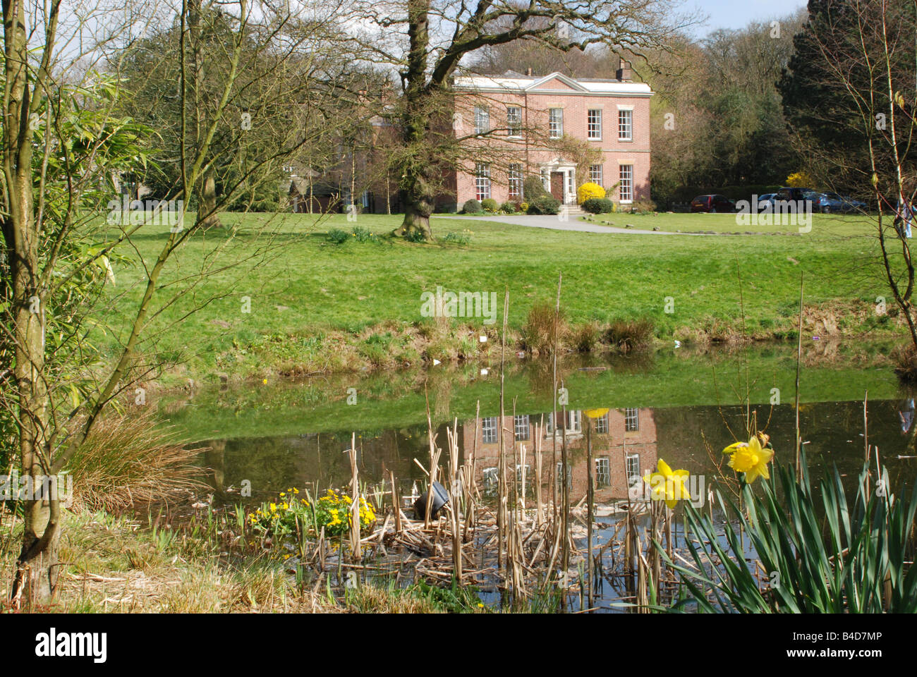 Rivington Hall Nr Chorley Foto Stock