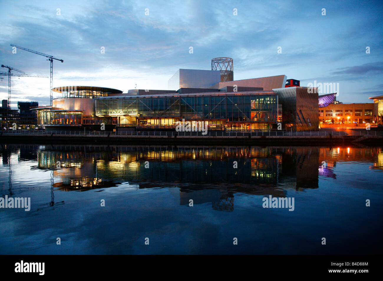 Luglio 2008 - The Lowry a Salford Quays Manchester Inghilterra England Regno Unito Foto Stock