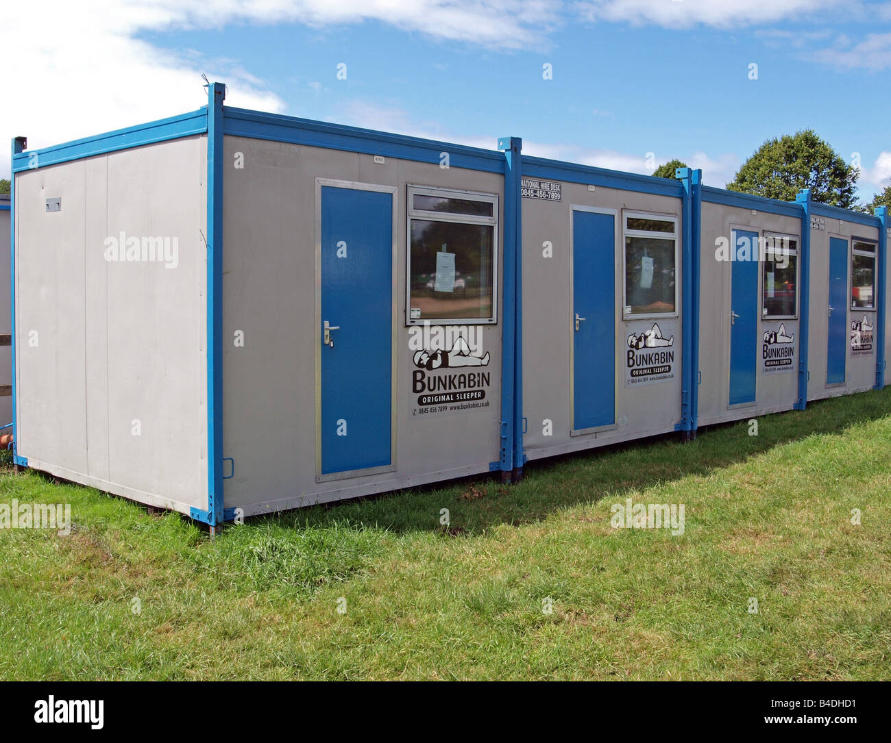 Bunkabin, on-site alloggio. Foto Stock