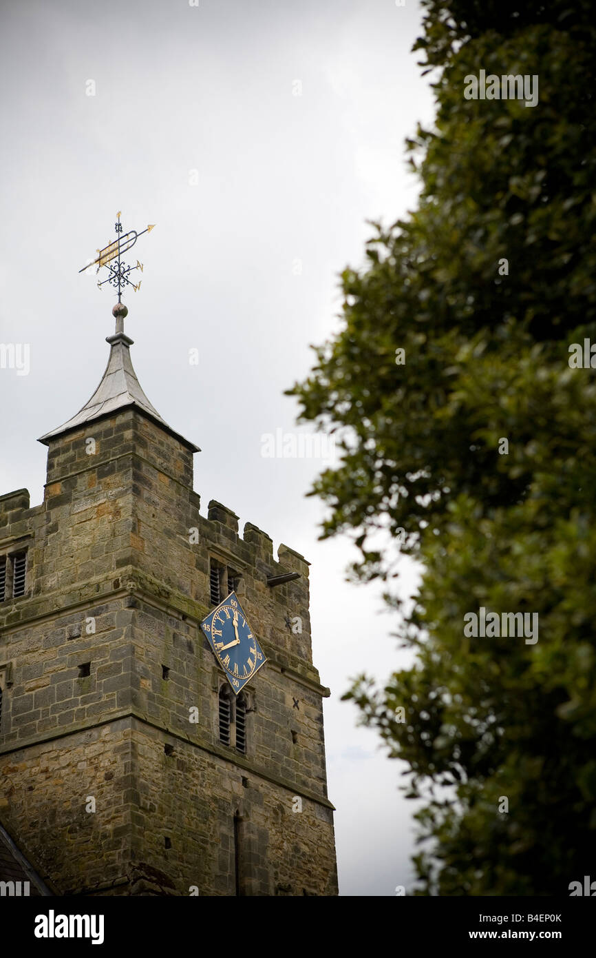Brenchley Chiesa di Tutti i Santi, Kent, Inghilterra Foto Stock