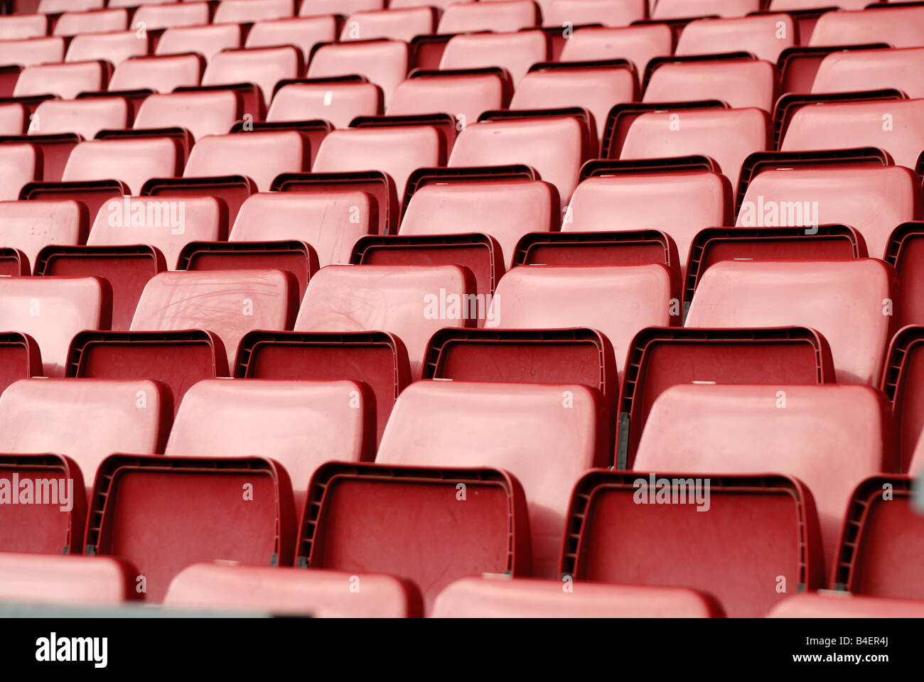 I posti vuoti in un Stadium Foto Stock