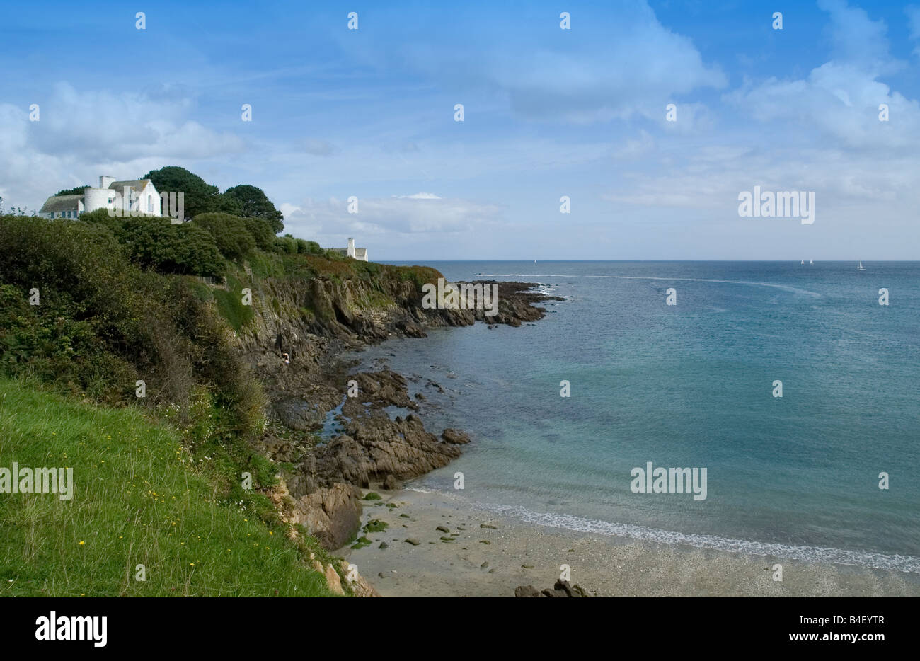 Cornish Coast Foto Stock