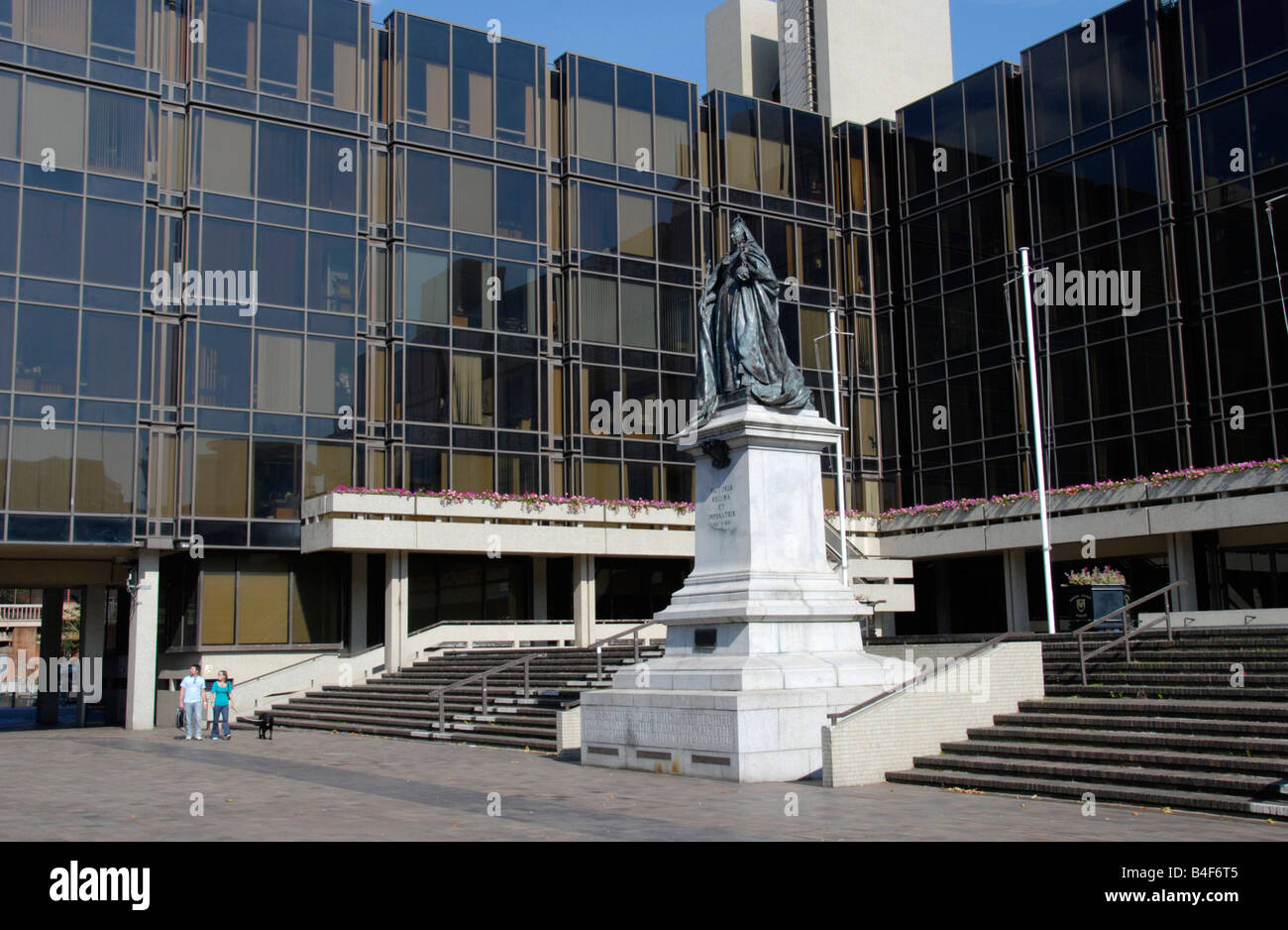 Civic Offices Guildhall Square Portsmouth Hampshire Inghilterra Foto Stock