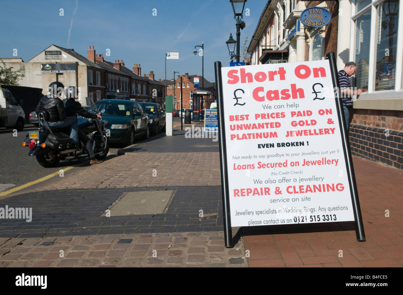 Jewellery Quarter, Birmingham, Midlands, Regno Unito. Foto Stock