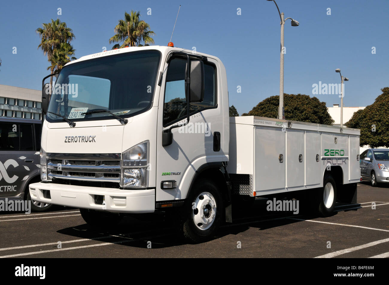 Carrello zero, un carrello elettrico Foto Stock