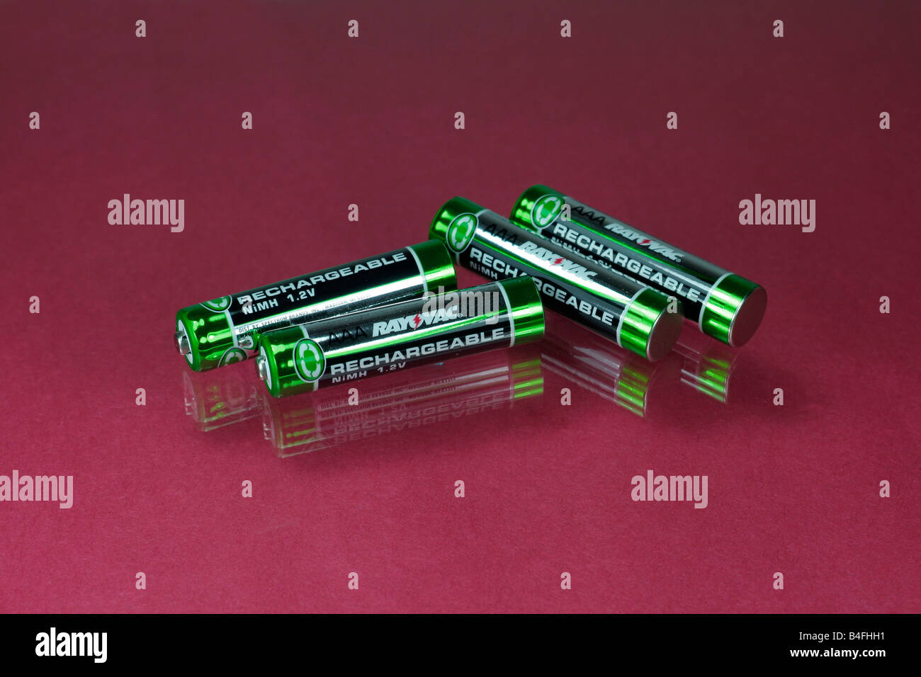 Ray O Vac batterie ricaricabili NiMH Foto Stock