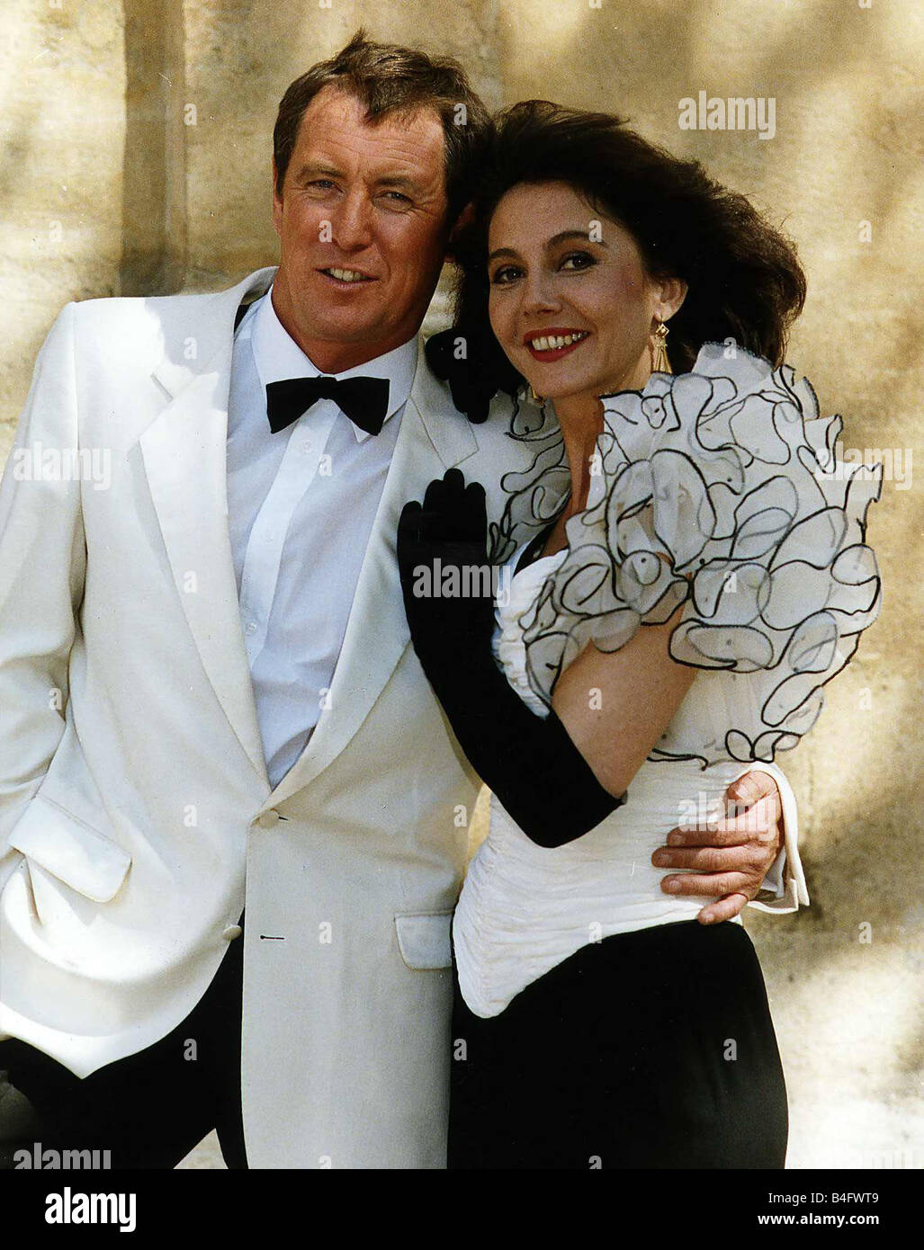 Giovanni di ortiche attore stelle in Bergerac con Therese Liotard in Aix Mirrorpix Foto Stock