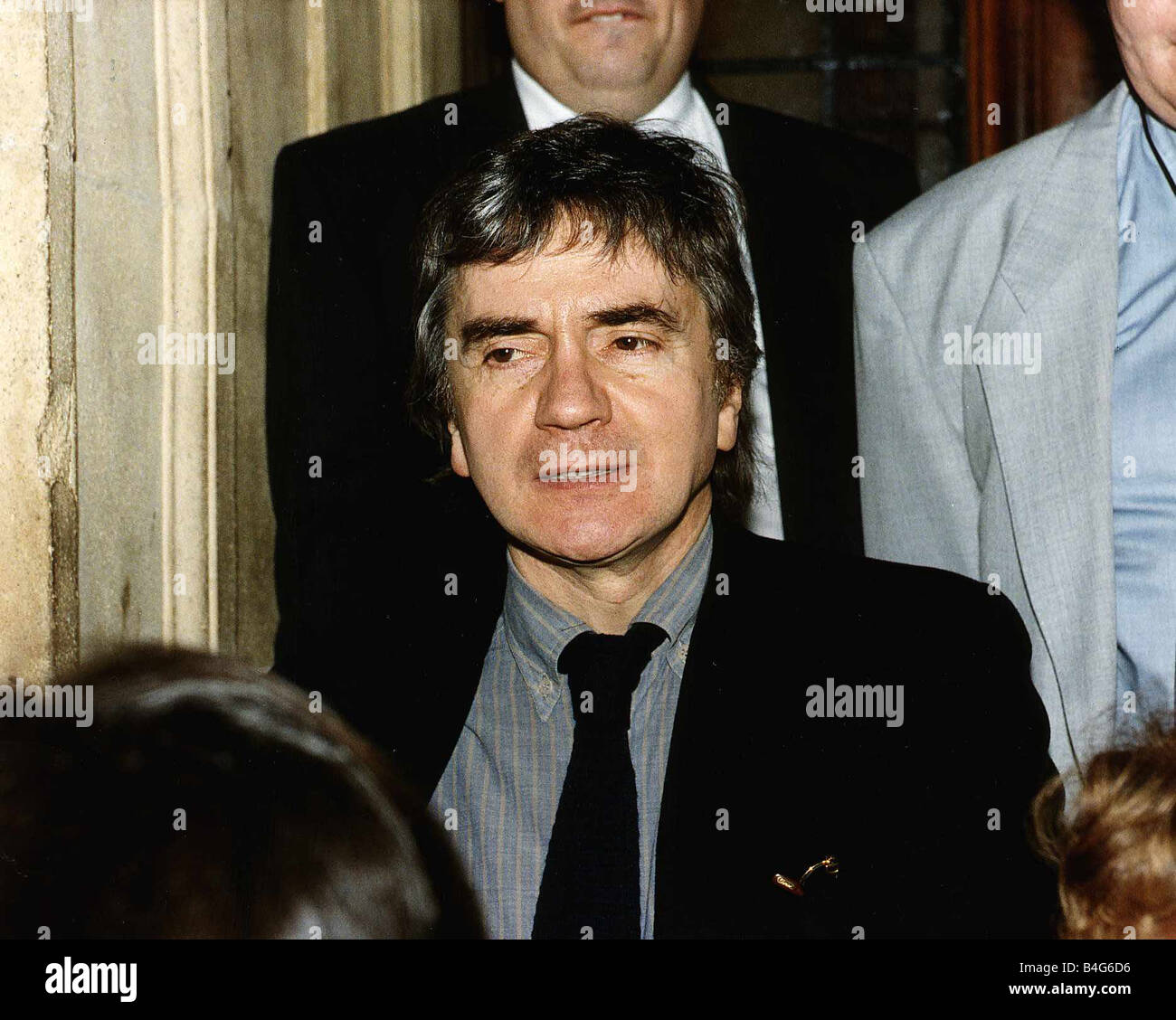 Dudley Moore attore comico lasciando la Albert Hall Foto Stock