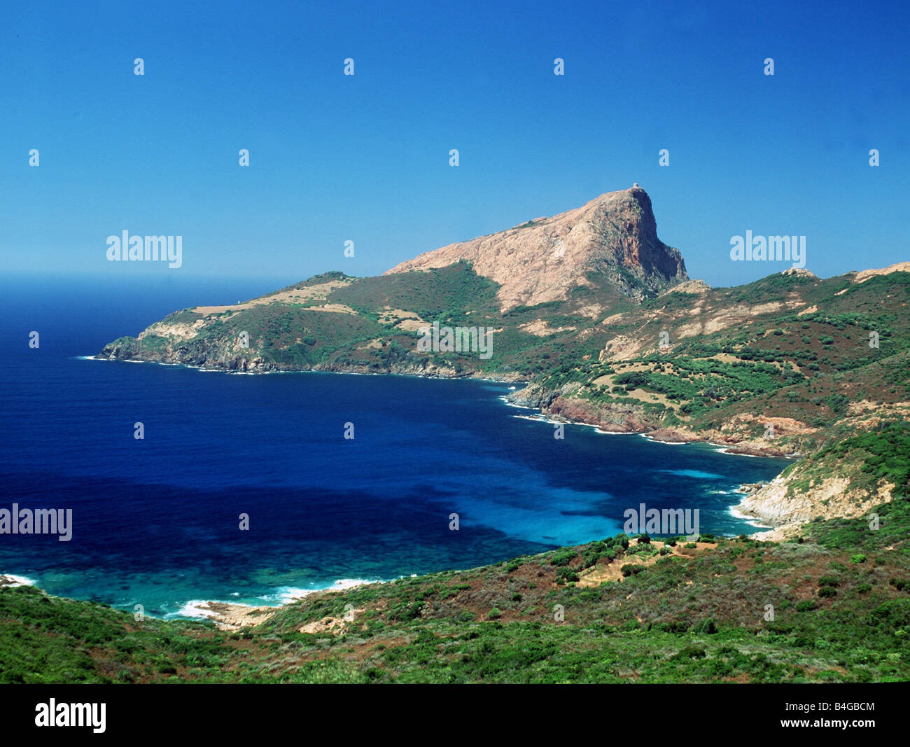 Capu Rossu Corsica Foto Stock