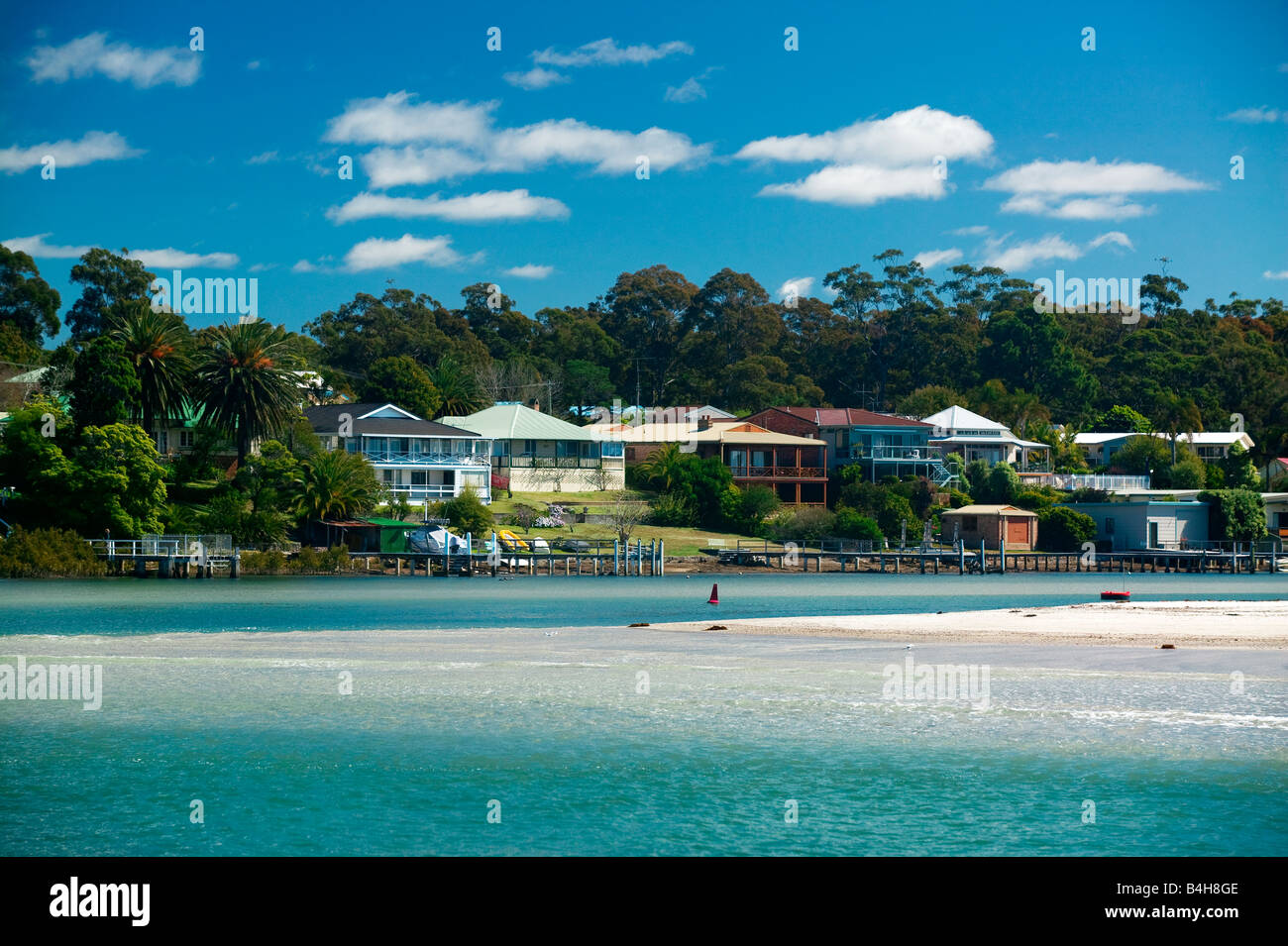 HUSKISSON BEACH IN Jervis Bay Nuova Galles del Sud Australia Foto Stock