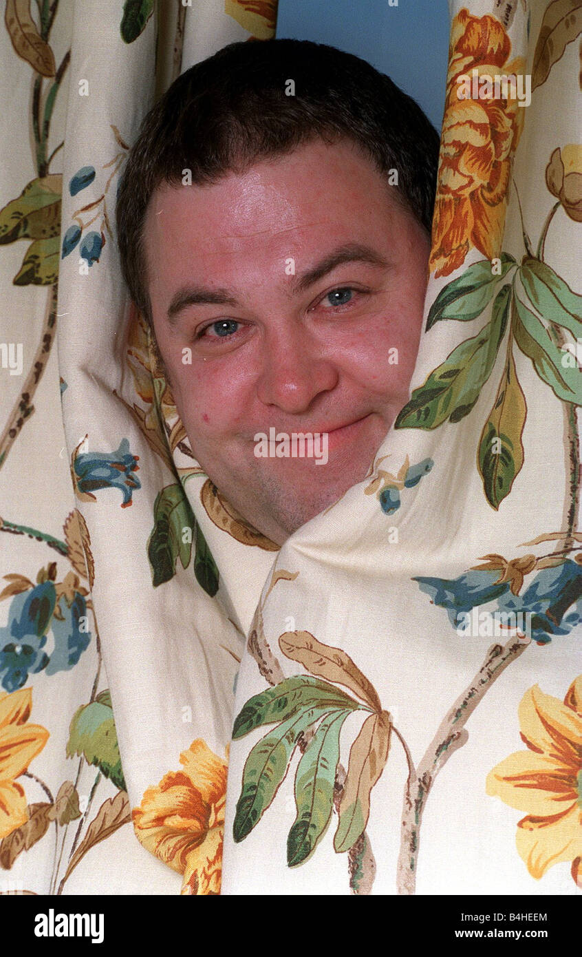 Mark Addy attore che ha recitato in film Full Monty Feb 1998 Foto Stock