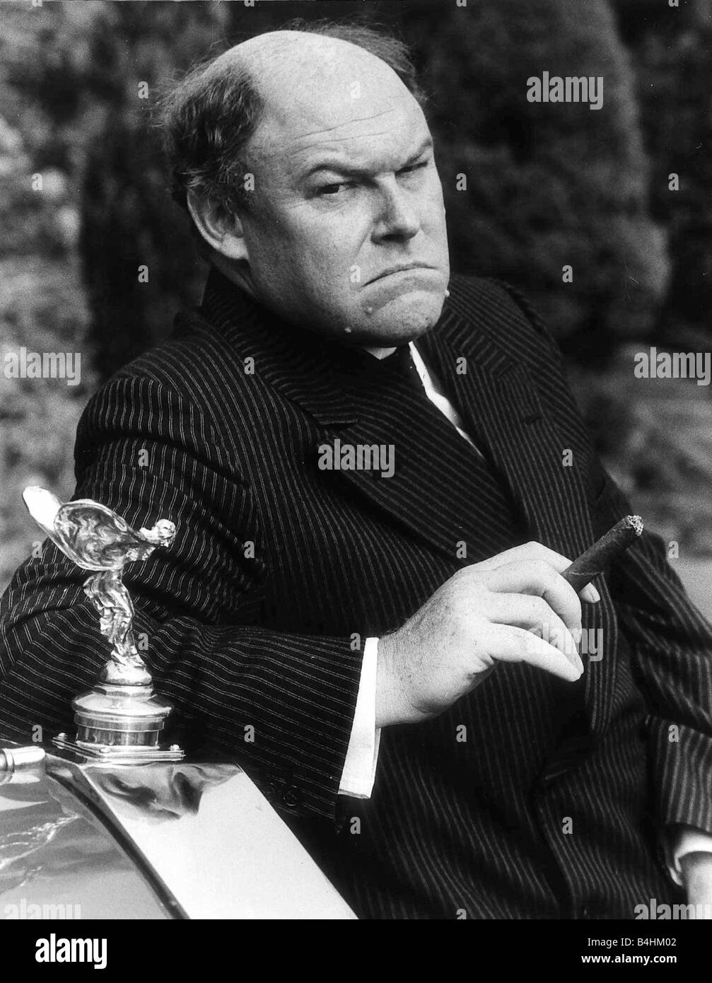 Timothy West attore nel suo ruolo come Bradley Hardacre in TV in ottone commedia di Settembre 1982 Foto Stock