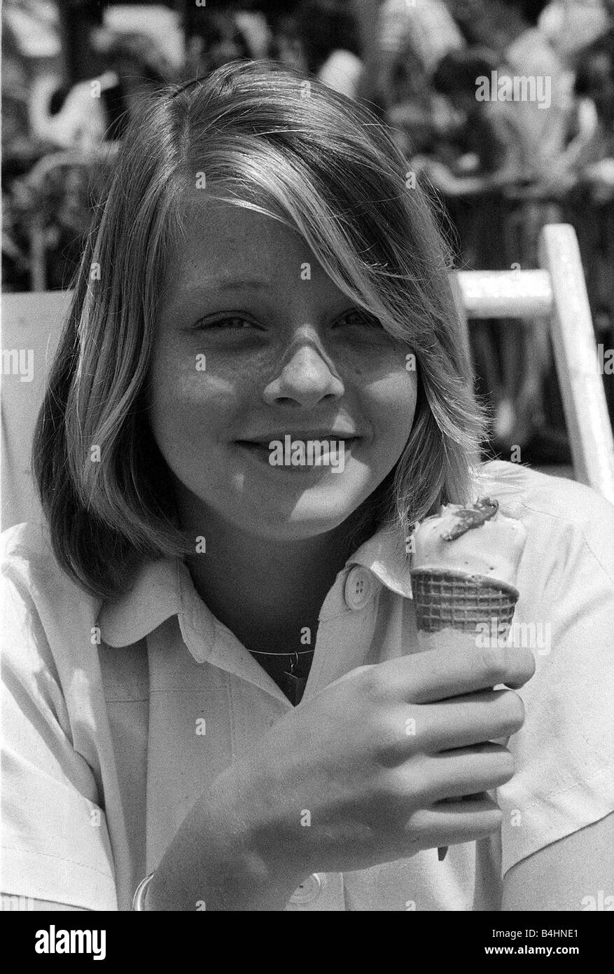 Cannes Film Festival Maggio 1976 Jodie Foster Mirrorpix com Foto Stock