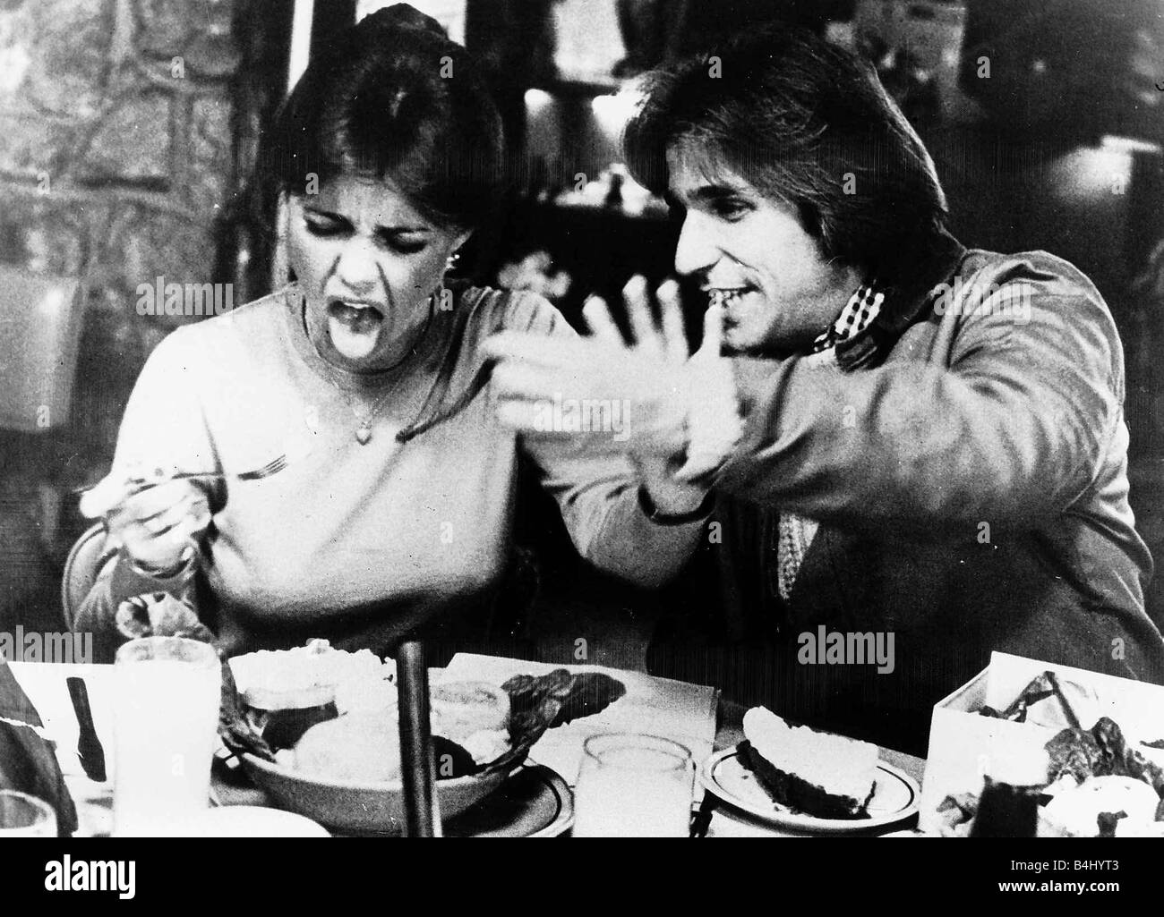 Henry Winkler attore nella pellicola eroi Novembre 1977 Dbase MSi Foto Stock